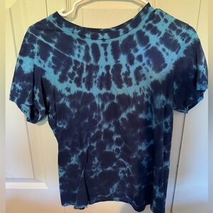 AGOLDE blue tie dye T Shirt size small